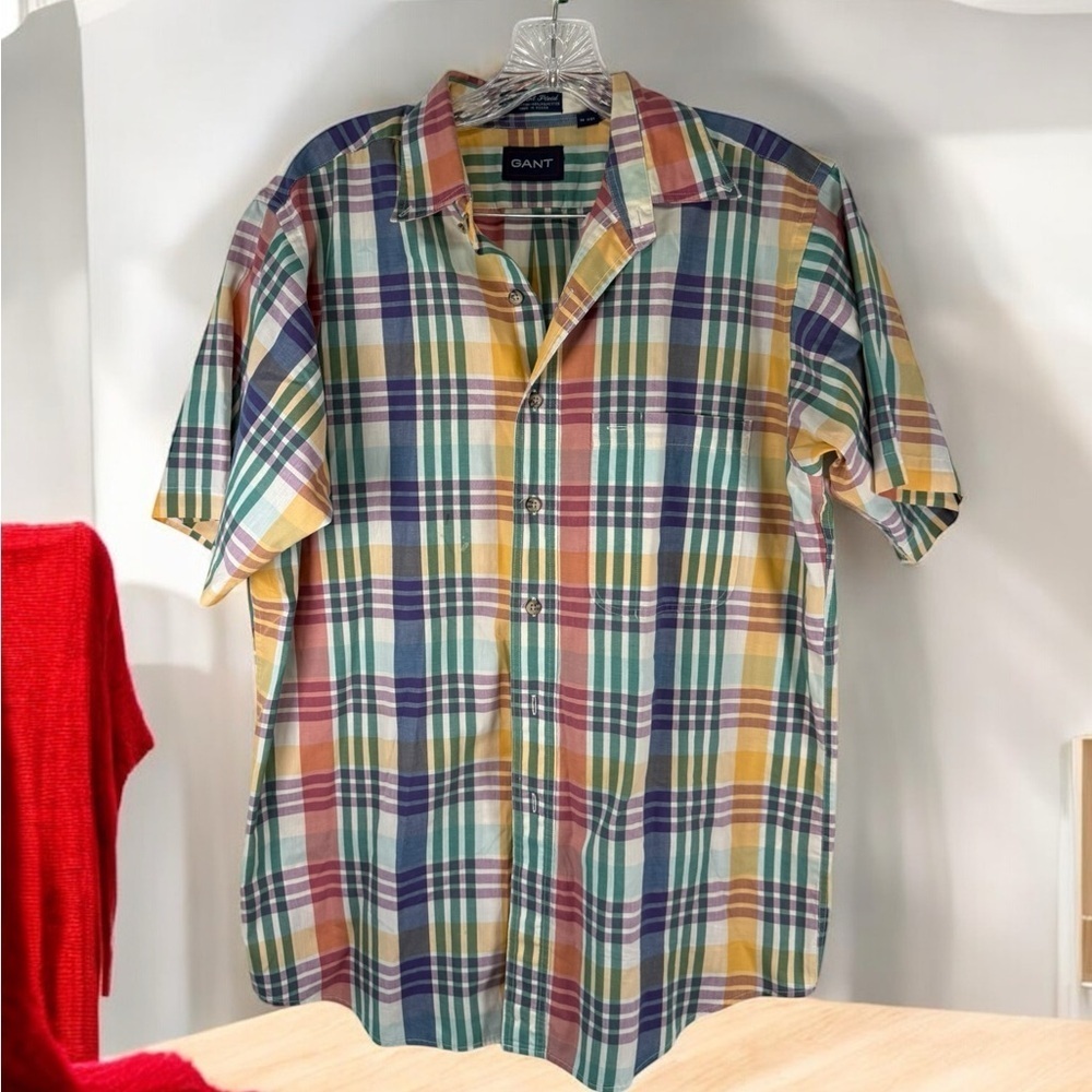 Gant Short Sleeve Shirt Mens Large by gant - Picture 4 of 11